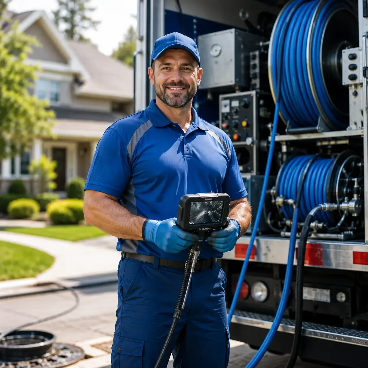 Local outdoor drain cleaning specialists in Sandy Hook, CT